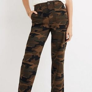 BNWT Madewell Griff Fatigue Camo Pants Size 32